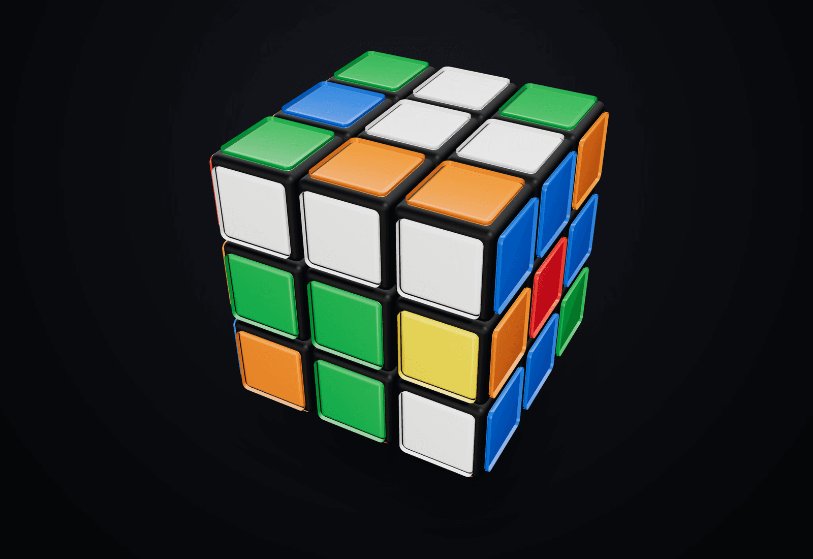 CubeLab scrambled