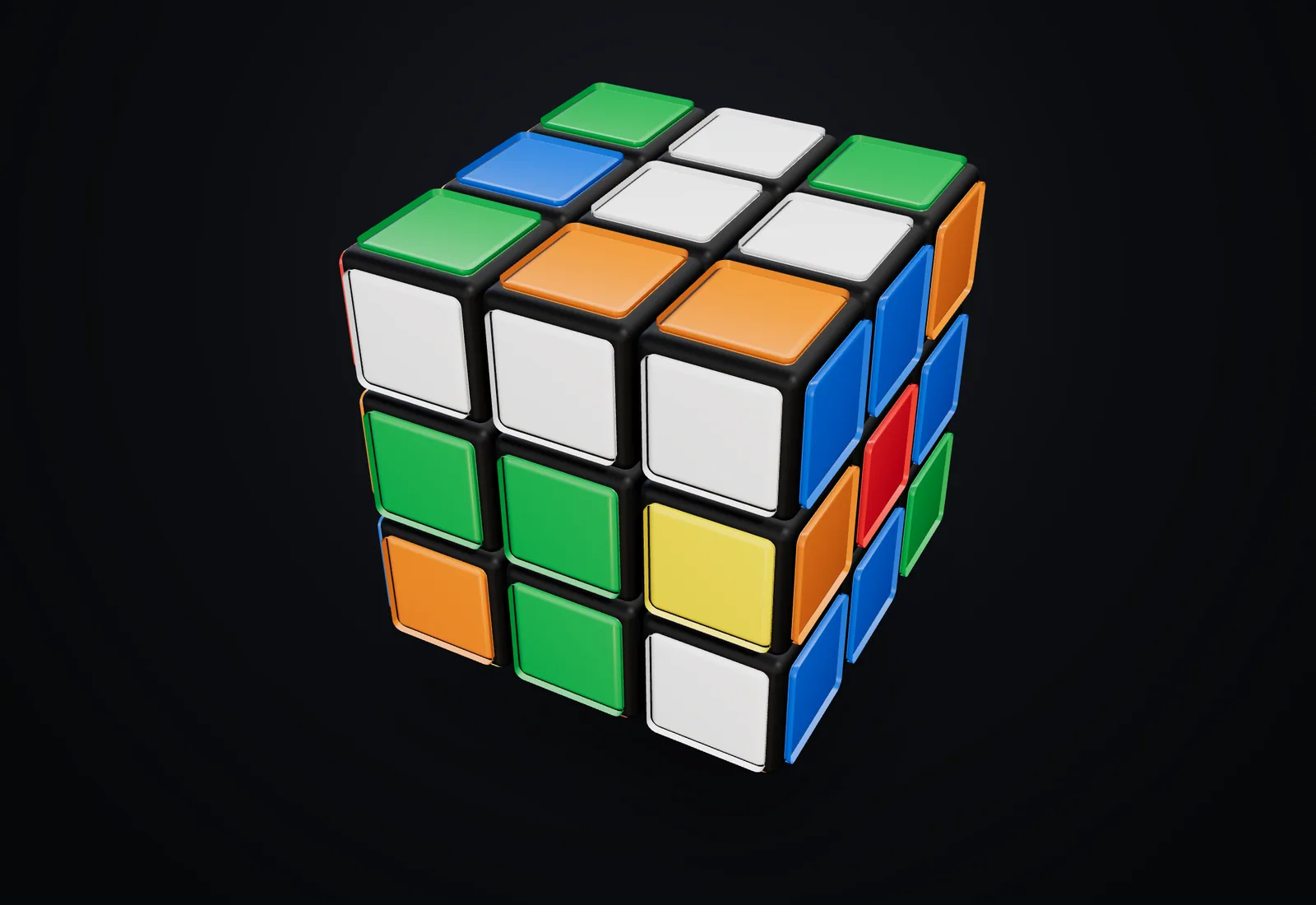 CubeLab scrambled